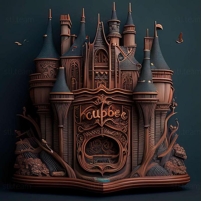 3D модель Игра Волшебный замок Диснея Моя счастливая жизнь (STL)
